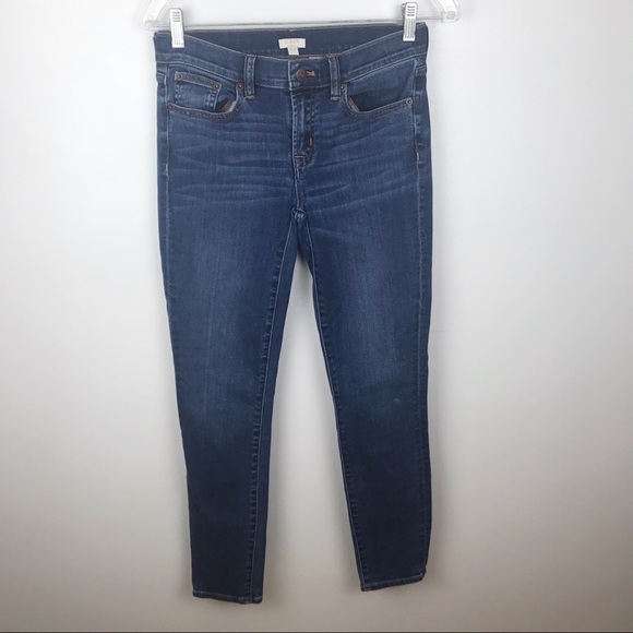 J Crew Skinny Blue Jeans Size 25/28 - Picture 2 of 6